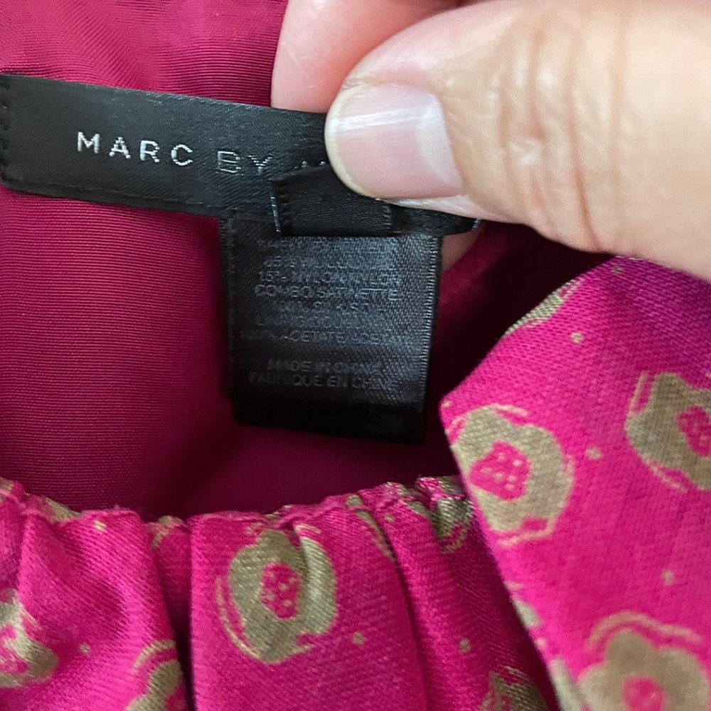 Marc by Marc Jacobs Plum Shift Dress w/Pockets - Picture 9 of 10